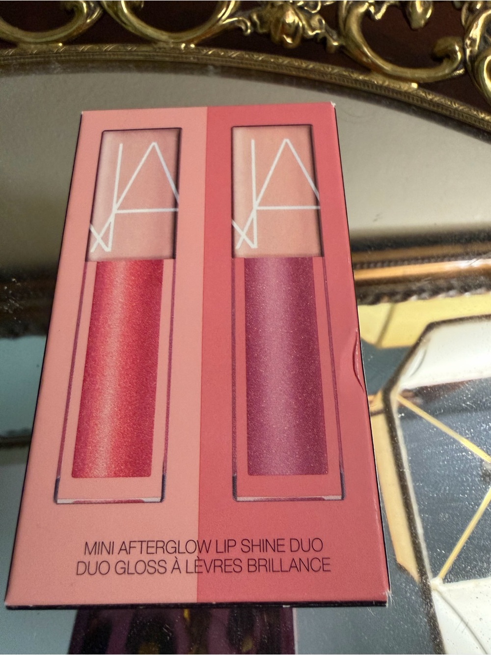 NARS Afterglow Lip Balm & Gloss Set - Orgasm/Unbroken - NIB - Picture 5 of 12